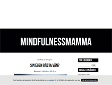 Tablet Screenshot of mindfulnessmamma.blogg.se