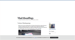 Desktop Screenshot of madaboutdogs.blogg.se
