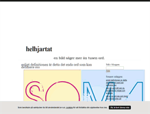 Tablet Screenshot of helhjartat.blogg.se