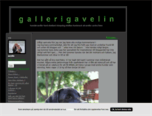 Tablet Screenshot of gallerigavelin.blogg.se