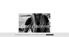 Desktop Screenshot of leonieandersson.blogg.se