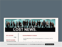 Tablet Screenshot of lostnews.blogg.se