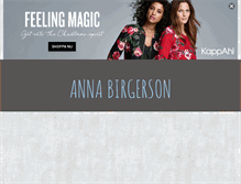 Tablet Screenshot of annabirger.blogg.se