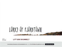 Tablet Screenshot of lordsoffjordtown.blogg.se
