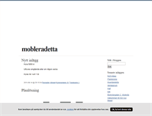 Tablet Screenshot of mobleradetta.blogg.se