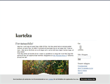 Tablet Screenshot of kurtelza.blogg.se