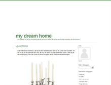 Tablet Screenshot of mydreamhome.blogg.se