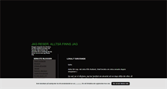 Desktop Screenshot of jagreseralltsafinnsjag.blogg.se