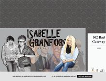 Tablet Screenshot of ggranfors.blogg.se