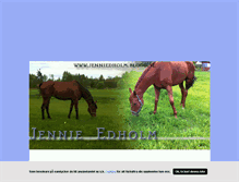 Tablet Screenshot of jenniedholm.blogg.se