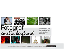 Tablet Screenshot of fotografemiliaberglund.blogg.se