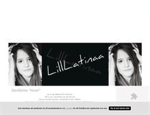 Tablet Screenshot of lilllatina.blogg.se