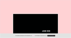 Desktop Screenshot of missdoe.blogg.se