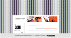 Desktop Screenshot of modebloggen.blogg.se