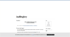 Desktop Screenshot of inallitsglory.blogg.se