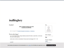 Tablet Screenshot of inallitsglory.blogg.se