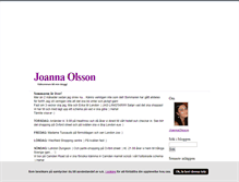 Tablet Screenshot of joannaolsson.blogg.se