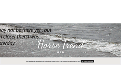 Desktop Screenshot of horsetrend.blogg.se