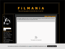 Tablet Screenshot of filmania.blogg.se