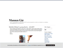 Tablet Screenshot of munnengar.blogg.se