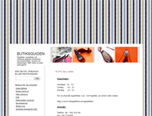 Tablet Screenshot of butiksguiden.blogg.se