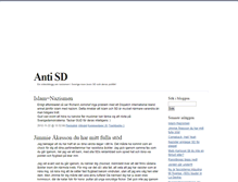 Tablet Screenshot of antisd.blogg.se