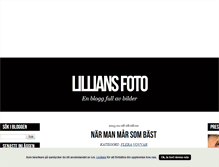 Tablet Screenshot of lilliansfoto.blogg.se