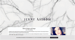 Desktop Screenshot of jennyaastrom.blogg.se