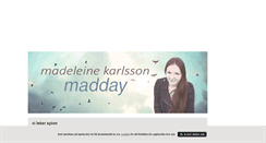 Desktop Screenshot of madday.blogg.se
