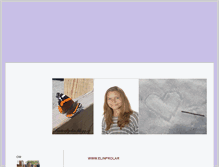 Tablet Screenshot of butterflyelin.blogg.se