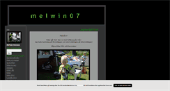 Desktop Screenshot of melwin07.blogg.se