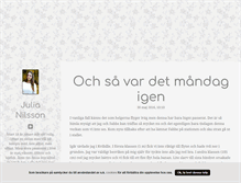 Tablet Screenshot of juliiianilsson.blogg.se