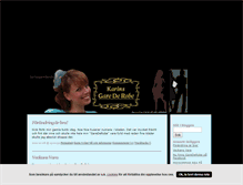 Tablet Screenshot of karinsgarederobe.blogg.se