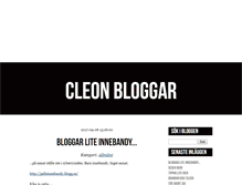 Tablet Screenshot of cleon.blogg.se