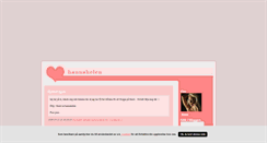 Desktop Screenshot of hannahelen.blogg.se
