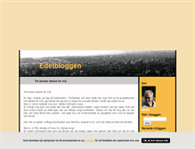 Tablet Screenshot of edetbloggen.blogg.se