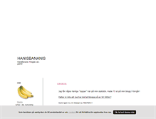 Tablet Screenshot of hanisbananis.blogg.se