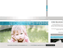 Tablet Screenshot of nicolinasfoto.blogg.se