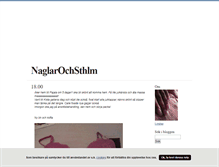 Tablet Screenshot of naglarochsthlm.blogg.se