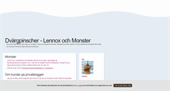 Desktop Screenshot of lennox.blogg.se