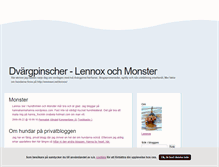 Tablet Screenshot of lennox.blogg.se