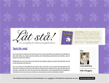 Tablet Screenshot of latsta.blogg.se