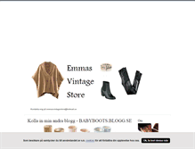 Tablet Screenshot of emmasvintagestore.blogg.se