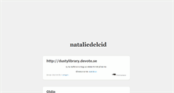Desktop Screenshot of darianatalie.blogg.se
