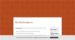 Desktop Screenshot of monikalundgren.blogg.se