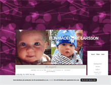 Tablet Screenshot of larssonmadeleine.blogg.se