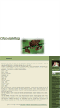 Mobile Screenshot of chocolatefrog.blogg.se