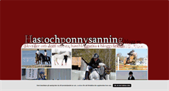 Desktop Screenshot of hastochponnysanning.blogg.se