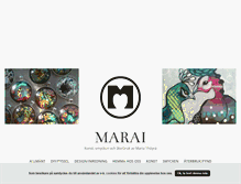 Tablet Screenshot of marai.blogg.se