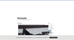 Desktop Screenshot of betsmatte.blogg.se